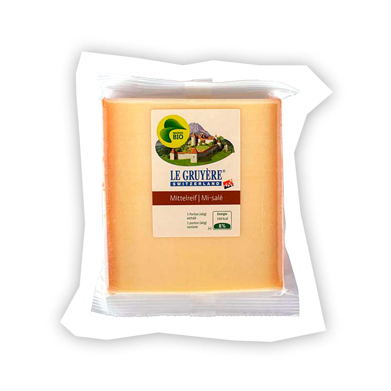 Gruyère mi-salé Bio