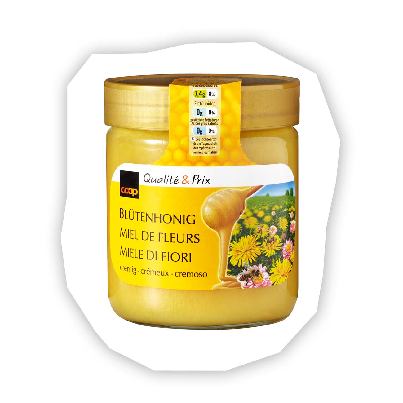 Miel de fleurs crémeux