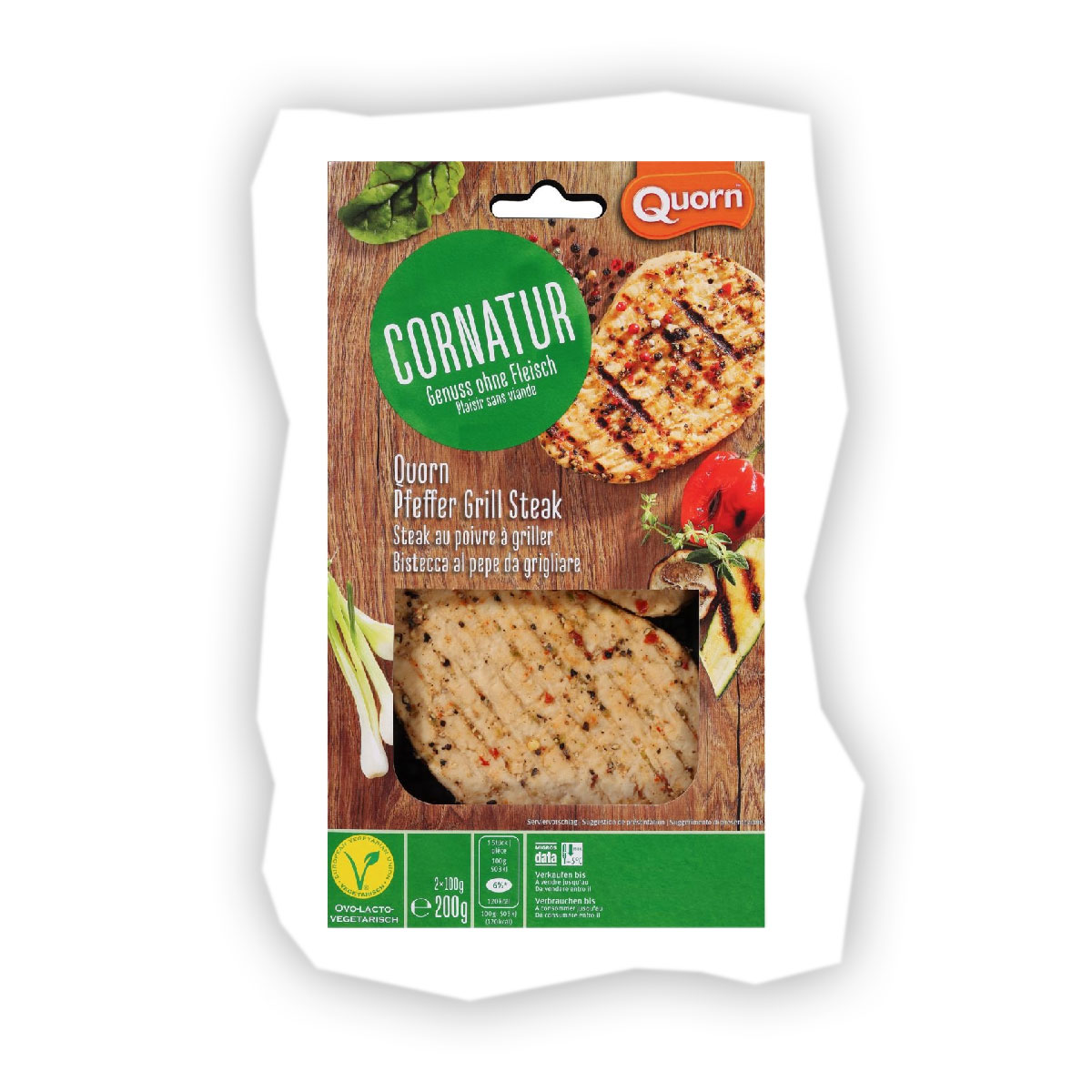 Escalope au poivre Cornatur Quorn