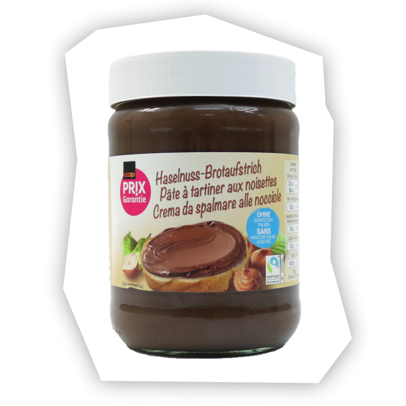 Pâte à tartiner aux noisettes Prix Garantie